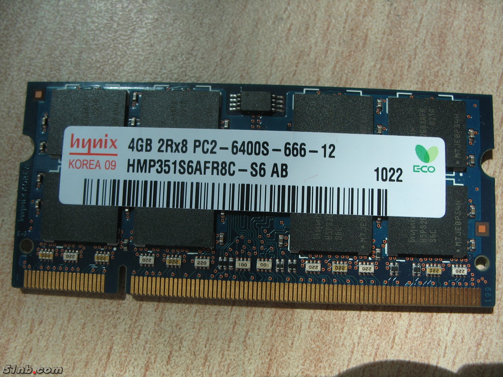 海力士 DDR2 800  4G