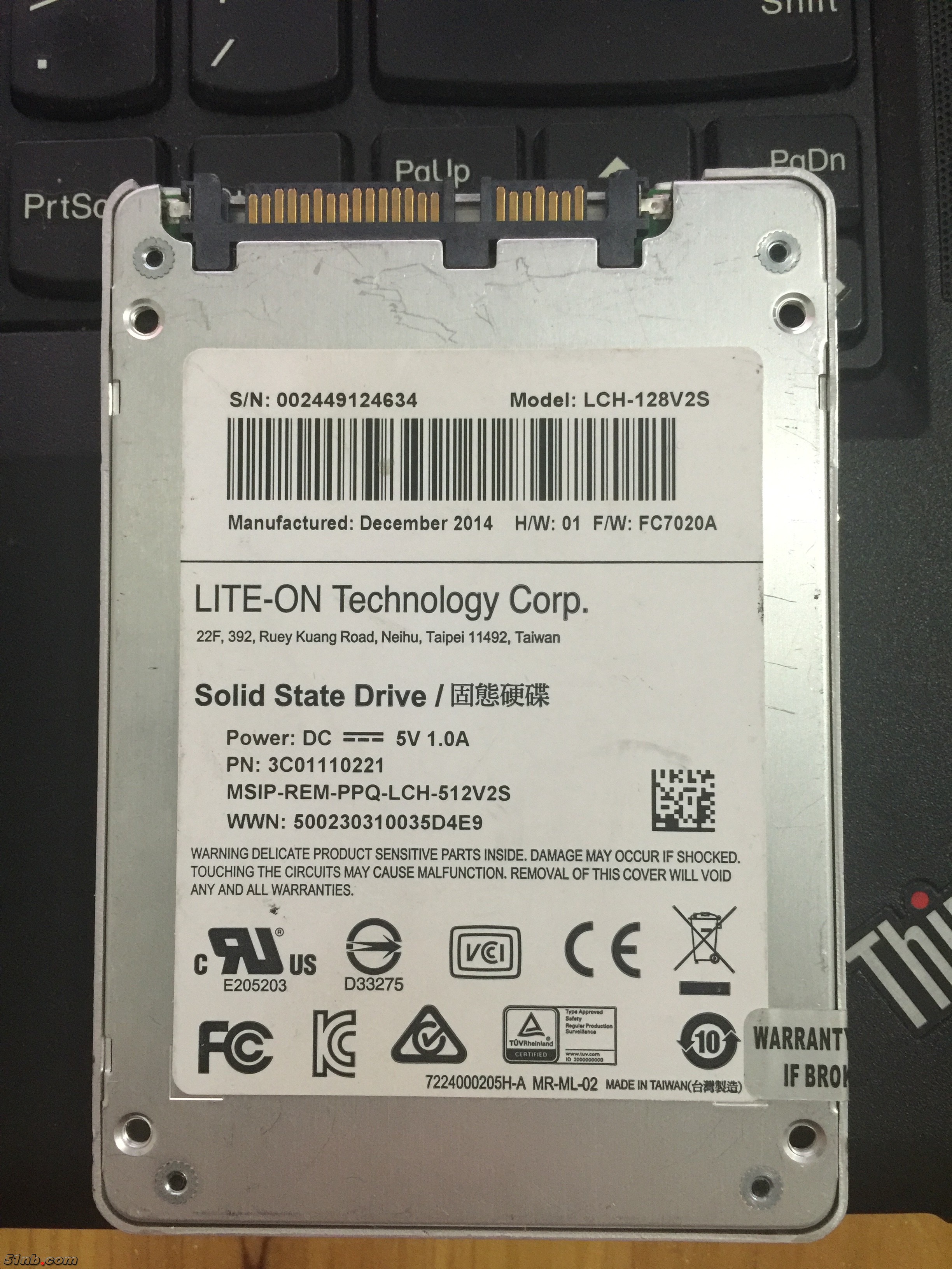 ssd外观