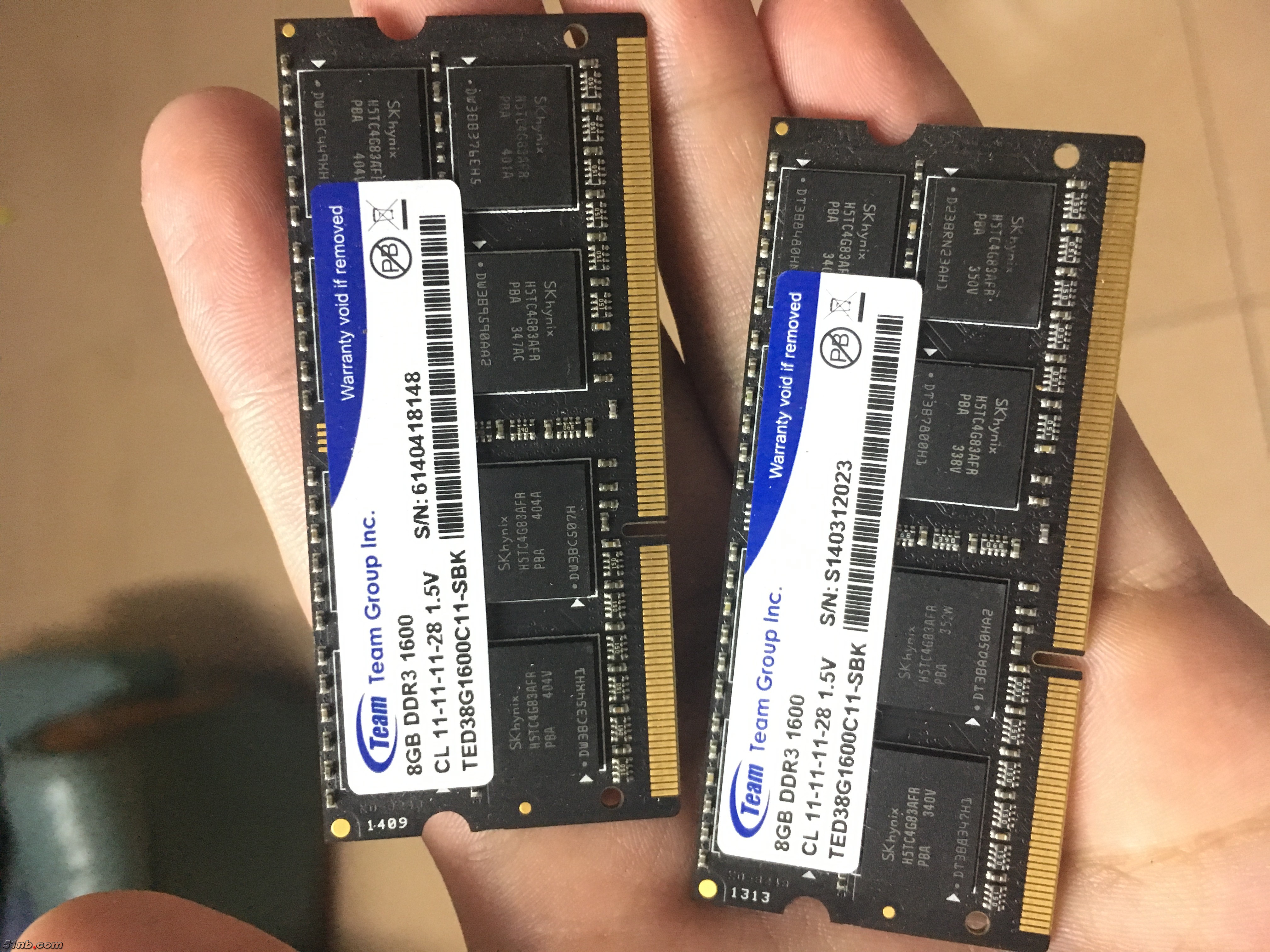 十铨（Team）DDR3 1600 8G 笔记本内存.JPG