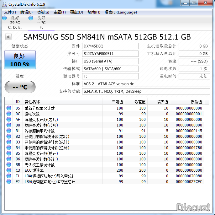 SM841n 512G 第二块：DIskInfo.PNG